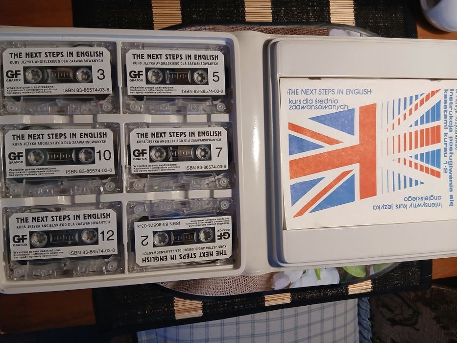 Nauka języka angielskiego na kasetach