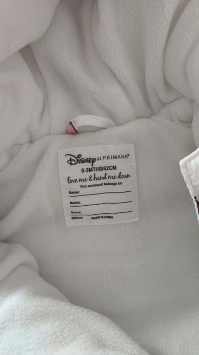 Macacão alcochoado de bebé Primark
