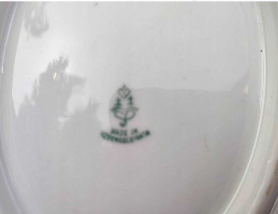 Stary dzbanek,mlecznik,miska,Czechoslovakia