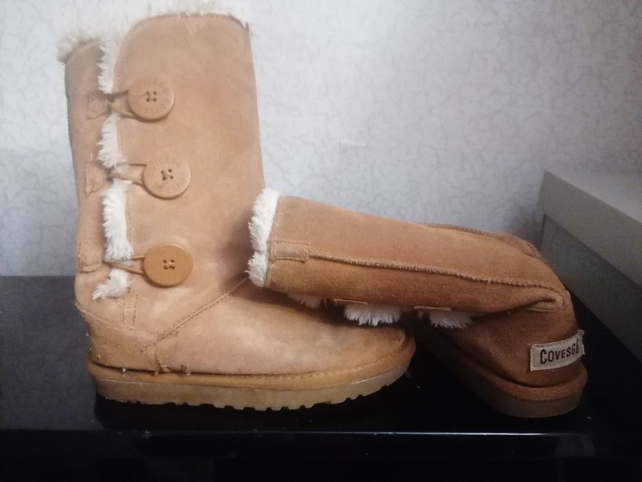 Детские зимние уги, высокие, тёплые