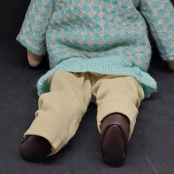 РЕДКАЯ винтажная тряпичная кукла ГЕРМАНИЯ 50 см. РУЧНАЯ РАБОТА