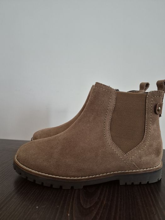Botas de pele menina
