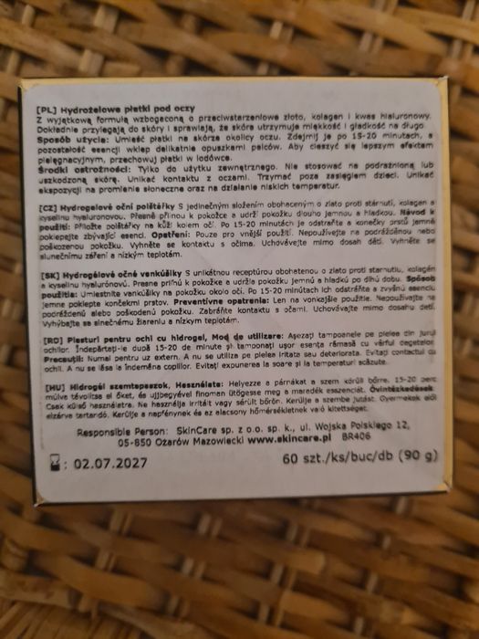 Płatki pod oczy Bergamo