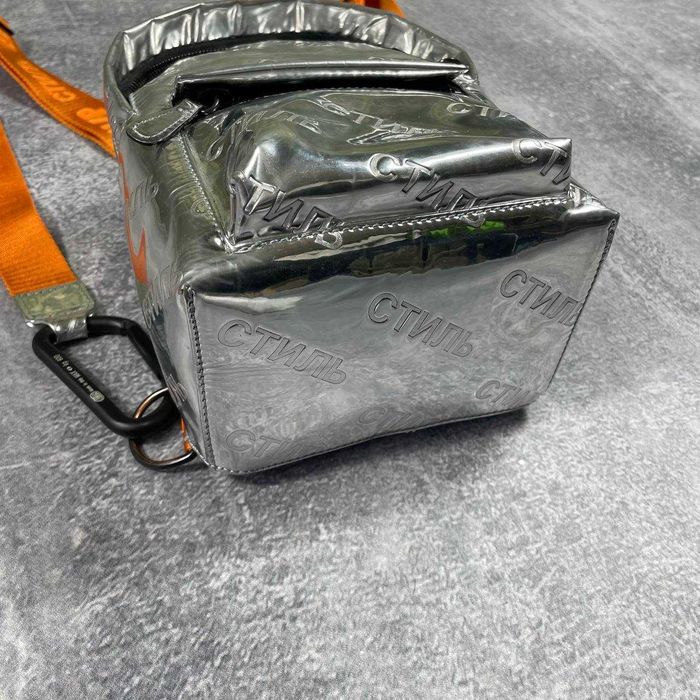 Оригинальный Рюкзак Heron Preston Metallic СТИЛЬ