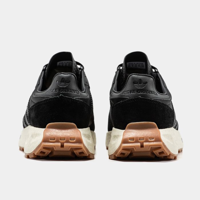 Чоловічі кросівки адідас чорні сірі  Adidas Retropy E5