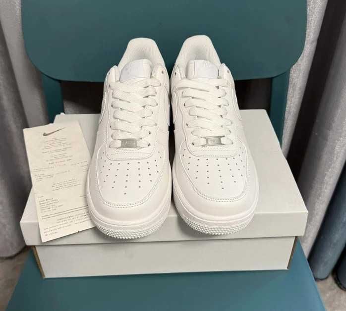 Nike Air Force 1 One All White 43