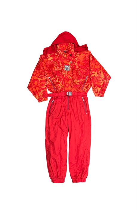 Комбінезон вінтажний жіночий зимовий, лижний Etirel, 46, XL