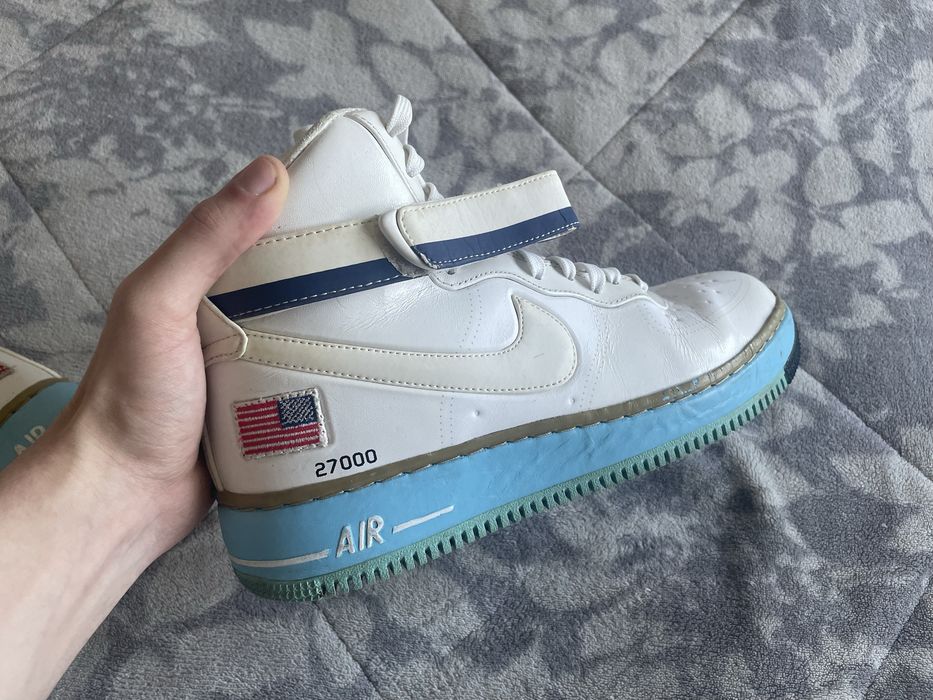 Raras Nike Air Force 1 High Bday Presidential 2012 Reflectivas