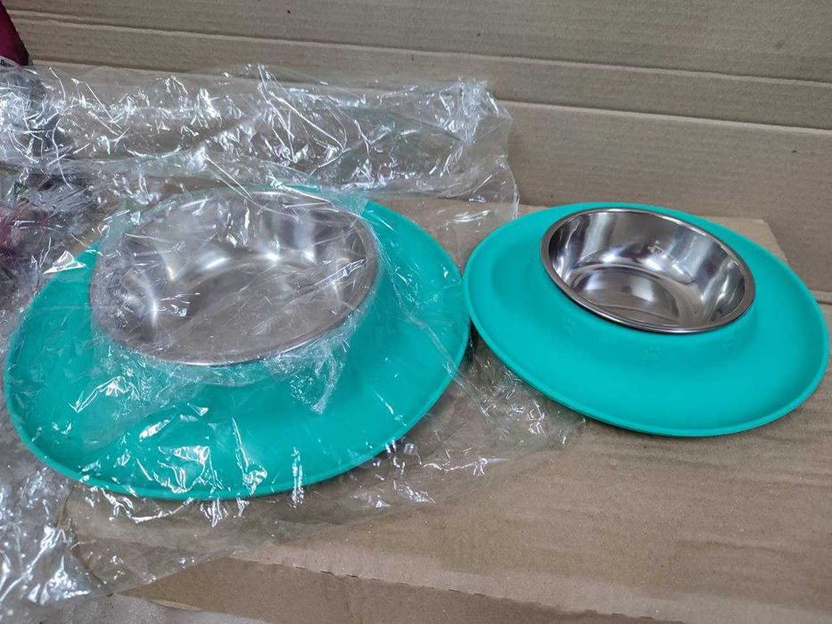 Миска металева на силіконовій підставці одинарна