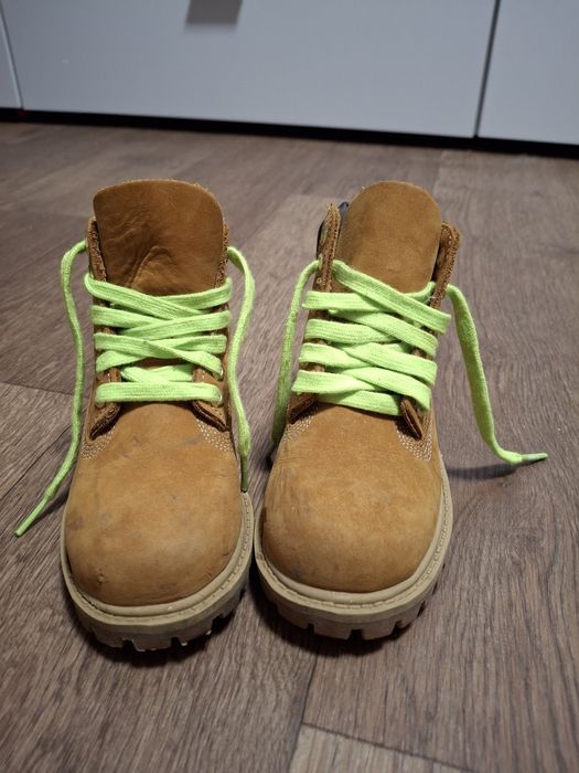 Дитячі шкіряні чоботи Timberland
