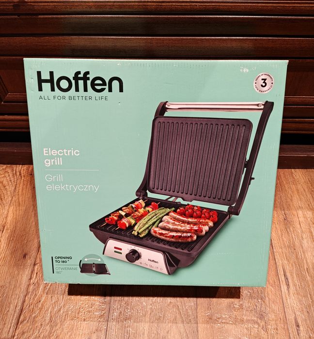 Grill elektryczny 2000w Hoffen