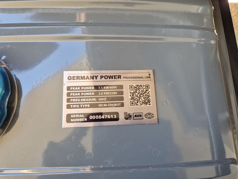 Agregat prądotwórczy 7,1kW