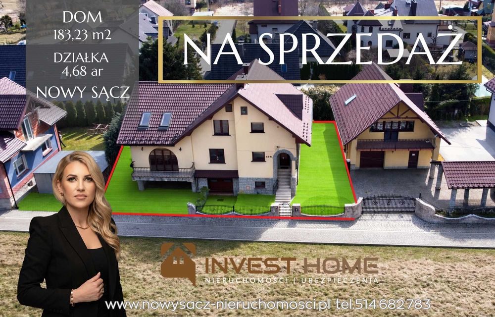 Sprzedam Dom Nowy Sącz-Zawada