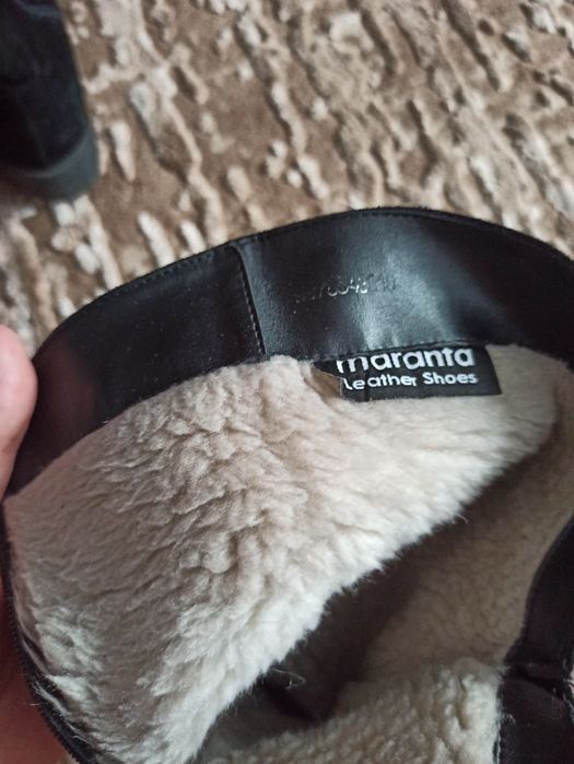 Чоботи зимові ,натуральний замш