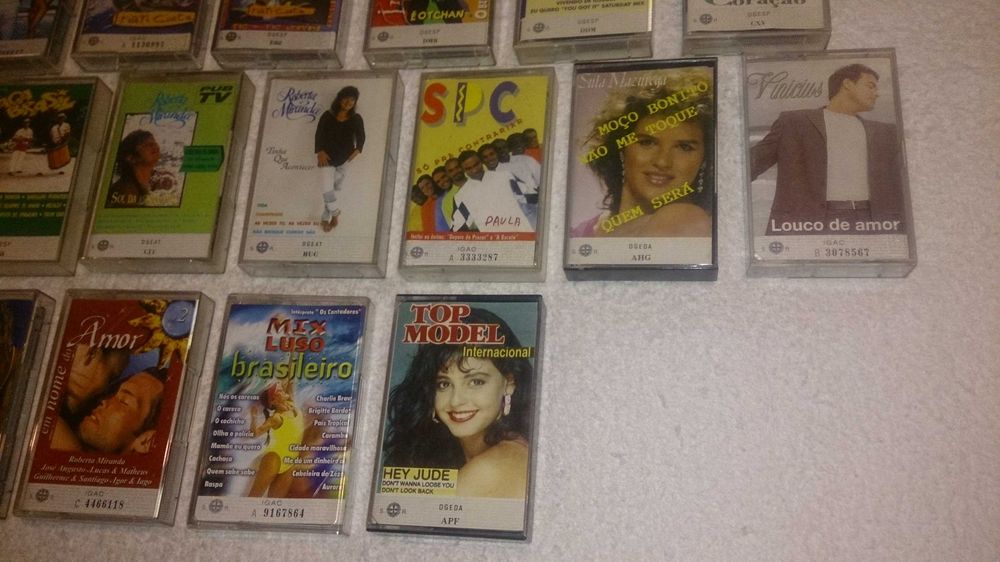 música brasileira - grupos e cantores (cassetes)