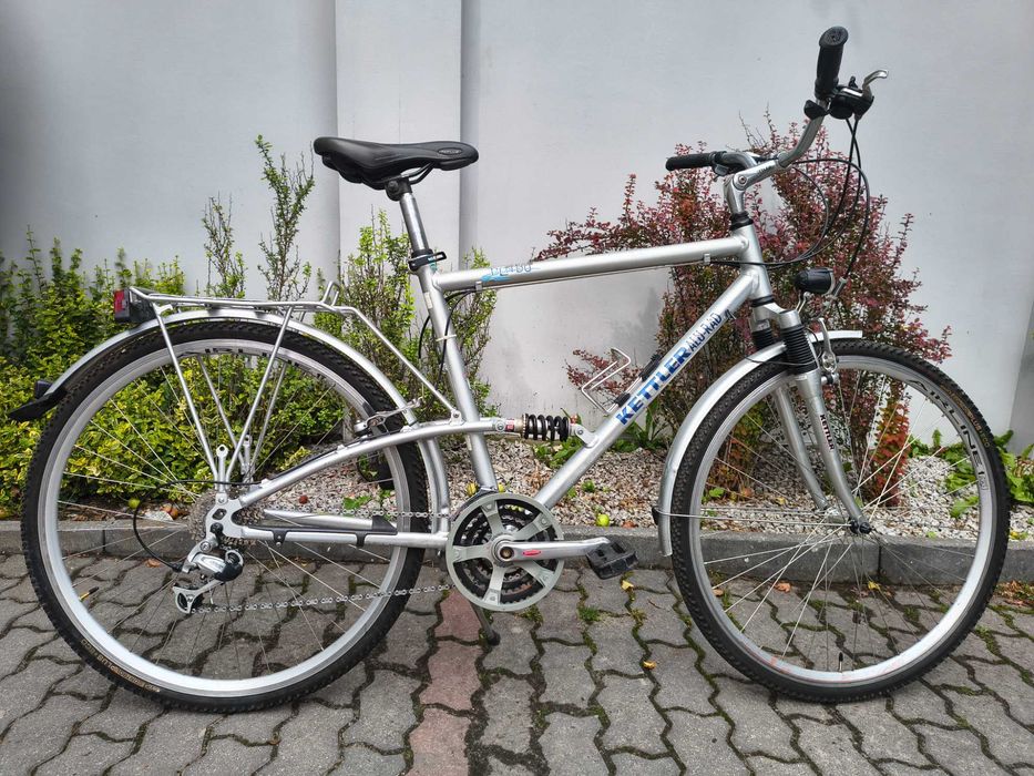 Aluminiowy rower crossowy Kettler Pendo 28" koła, amortyzator przód i tył
