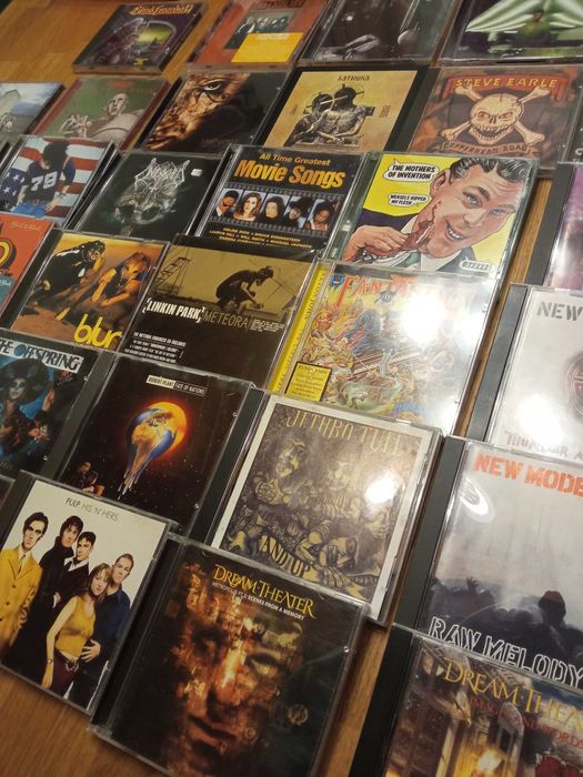 Płyty CD rock, metal, heavy metal