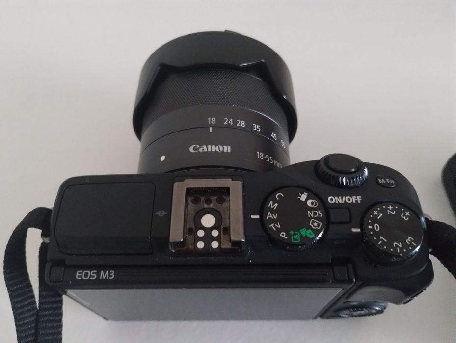 Canon eos M3 + obiektyw 15-55mm