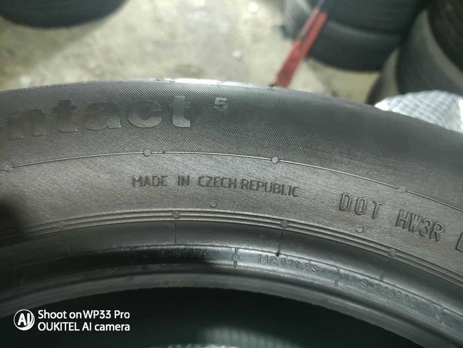 Шини Continental 215/55R17. 4шт. Літо 2024р (0536)