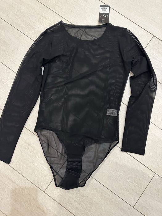 Боді чорне прозоре , боді сіточка