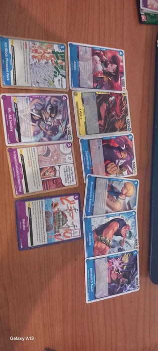 Cartas one piece originais legacy of the master