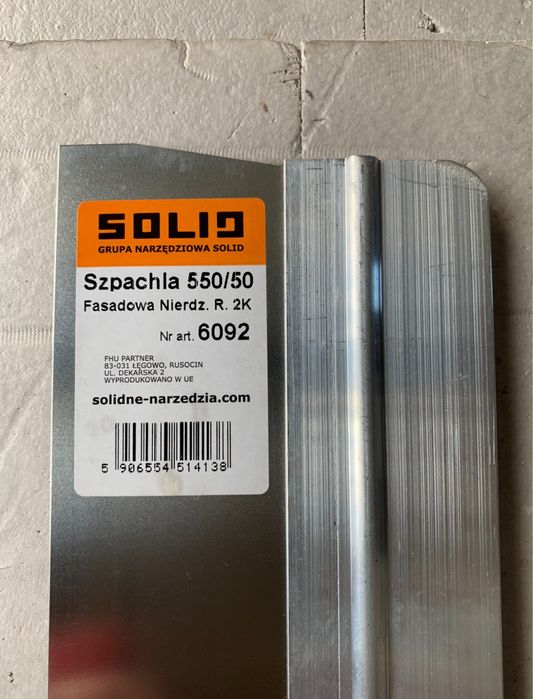 Solid Szpachle fasadowe 45, 55 cm