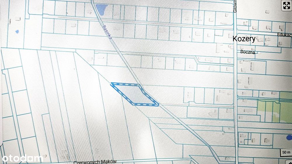 Atrakcyjna Działka 4500 m² Kozery Grodzisk Maz
