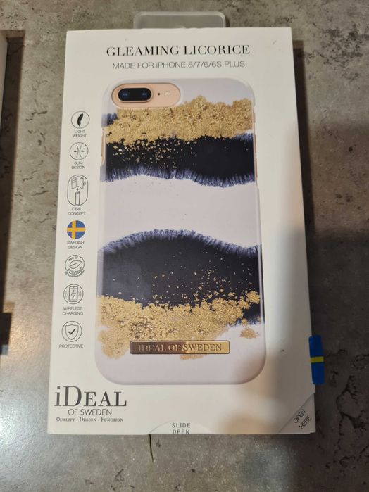 etui pokrowiec do iphone 8 7 6 6s plus gleaming licorice