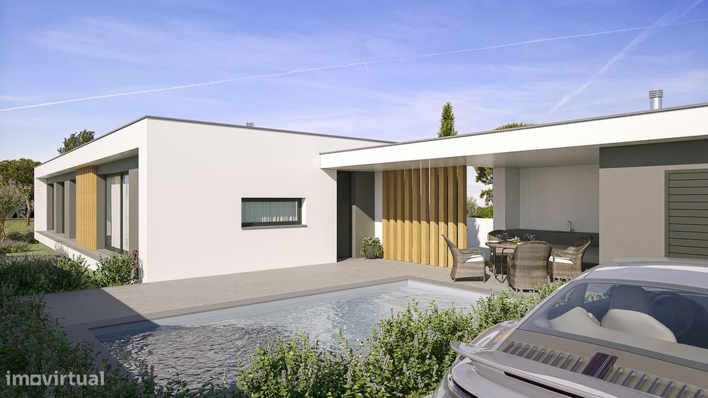 Moradia T3 com piscina e garagem - Nadadouro, Caldas da Rainha