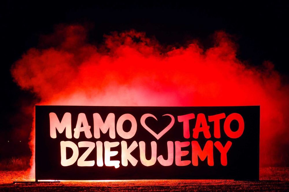 Mamo Tato Dziękujemy - pirofolia