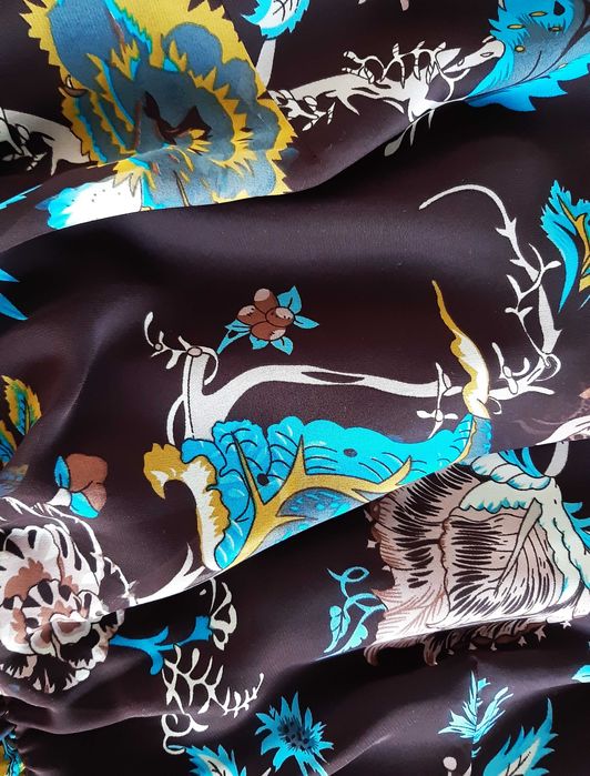 Elegancka sukienka damska w kwiaty Belladonna rozm. 38