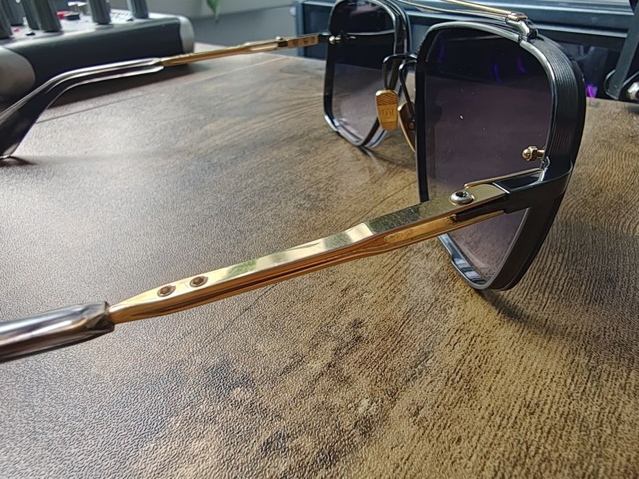 Okulary Przeciwsłoneczne DITA MACH SIX // titanium DTS-121-02-05  BLK-GLD 62mm Gradient