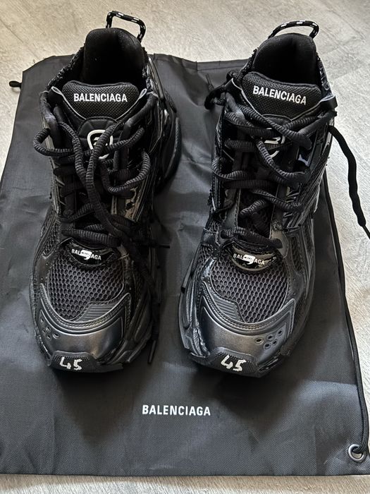 Balenciaga Runner Black czarne Sneaker Rozmiar 45 (Stan Idealny / Box)