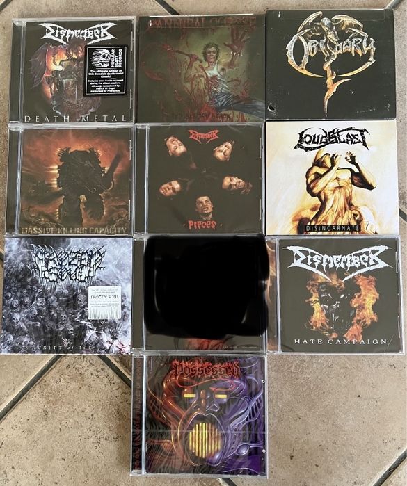 Dismember, Obituary, Cannibal Corpse, Possessed, Loudblast, Frozen…