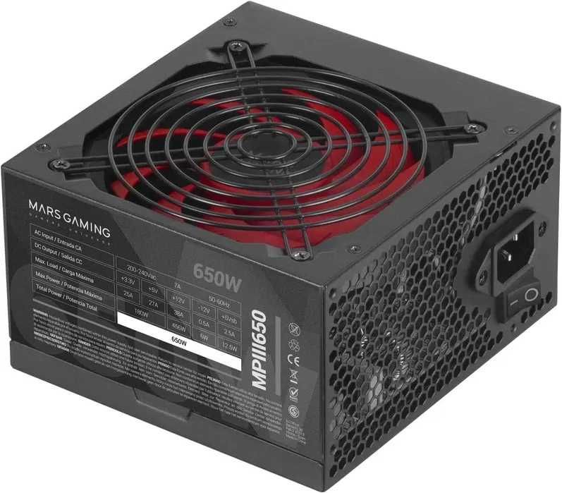 Mars Gaming MPIII650, Zasilacz PC ATX 650W