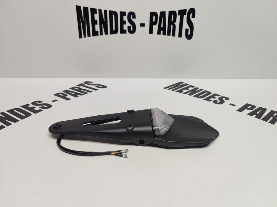 Suporte matrícula moto enduro