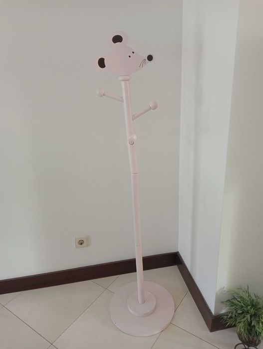 Cabide criança rosa