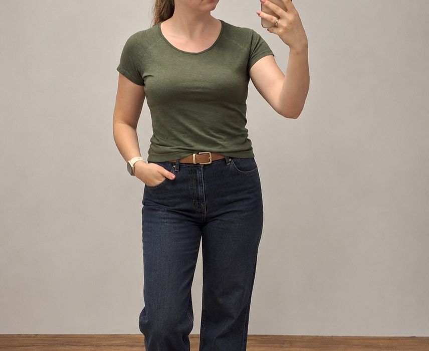 T-shirt basic marki Closed | Bawełna 100% | Z metki XS (pasuje na S / M)