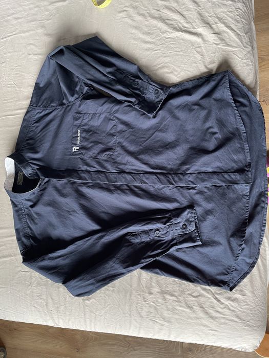 Koszula męska granatowa rozm. L