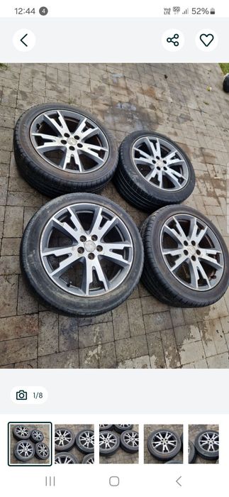 Felgi aluminiowe peugeot rxh 508