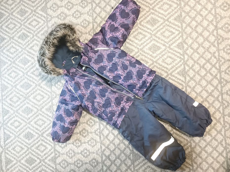Зимовий комплект напівкомбінезон куртка Lassie by Reima 80
