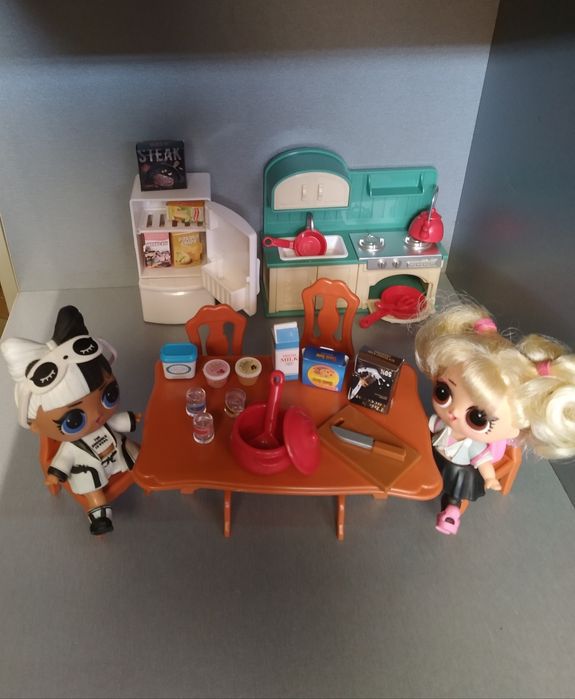 Меблі для ляльок  ЛОЛ ( Мебель для кукол LOL) Барби,  Флоксових животн