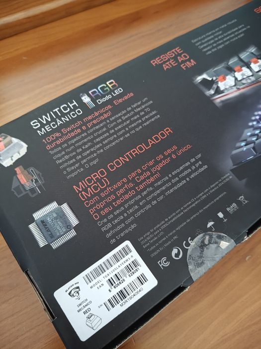 Teclado mecânico mkplus M3
