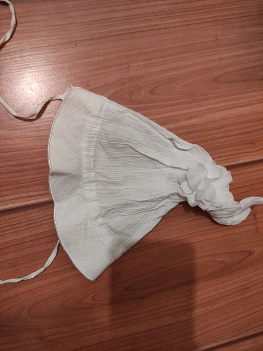 Cienka czapeczka na lato dla dziewczynki 40 cm