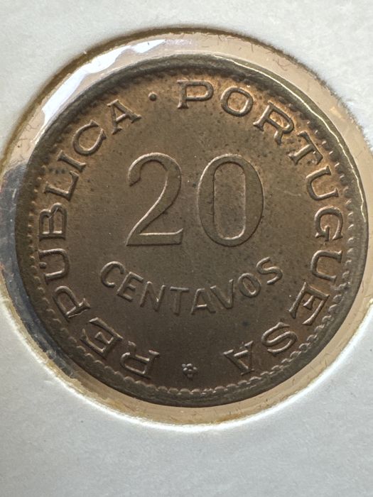Moeda 20 cent de 1948 Angola