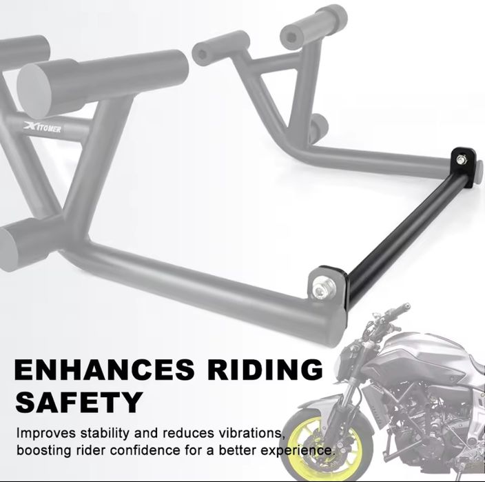 Дуги Yamaha MT07, FZ07 2014-2024, крашпеды, слайдеры