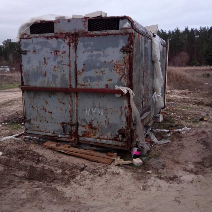 Вагончик будівельників