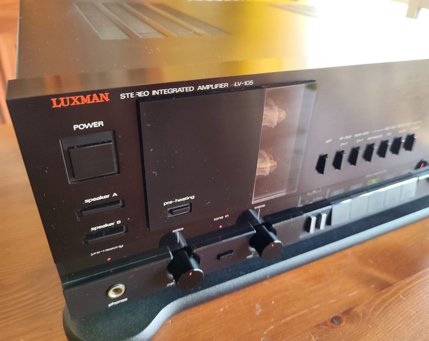 Luxman LV-105 Amplificador Hi-Fi Impecável!