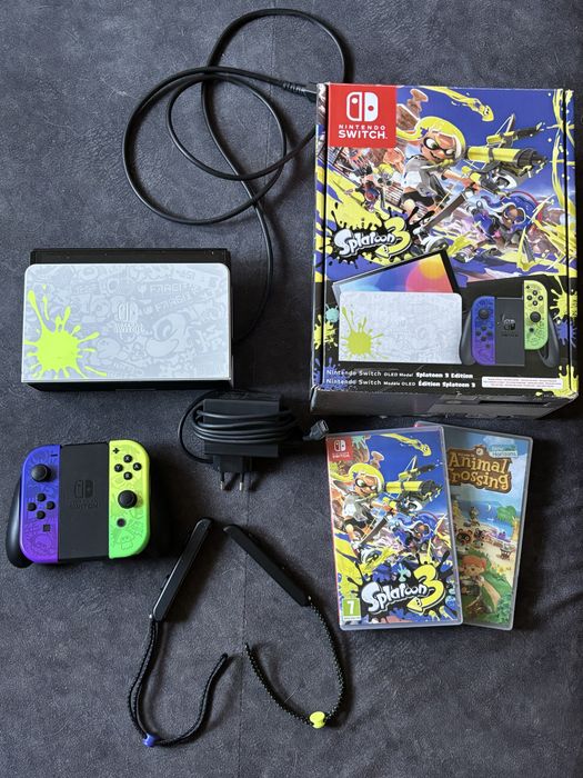 Nintendo Switch Oled Splatoon 3 Edition