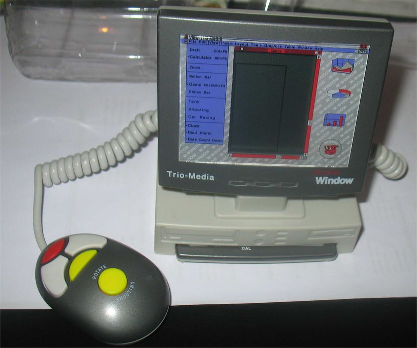 Consola de Jogos de Mão - Mirada - Trio-Media- Game, Clock, Calculator